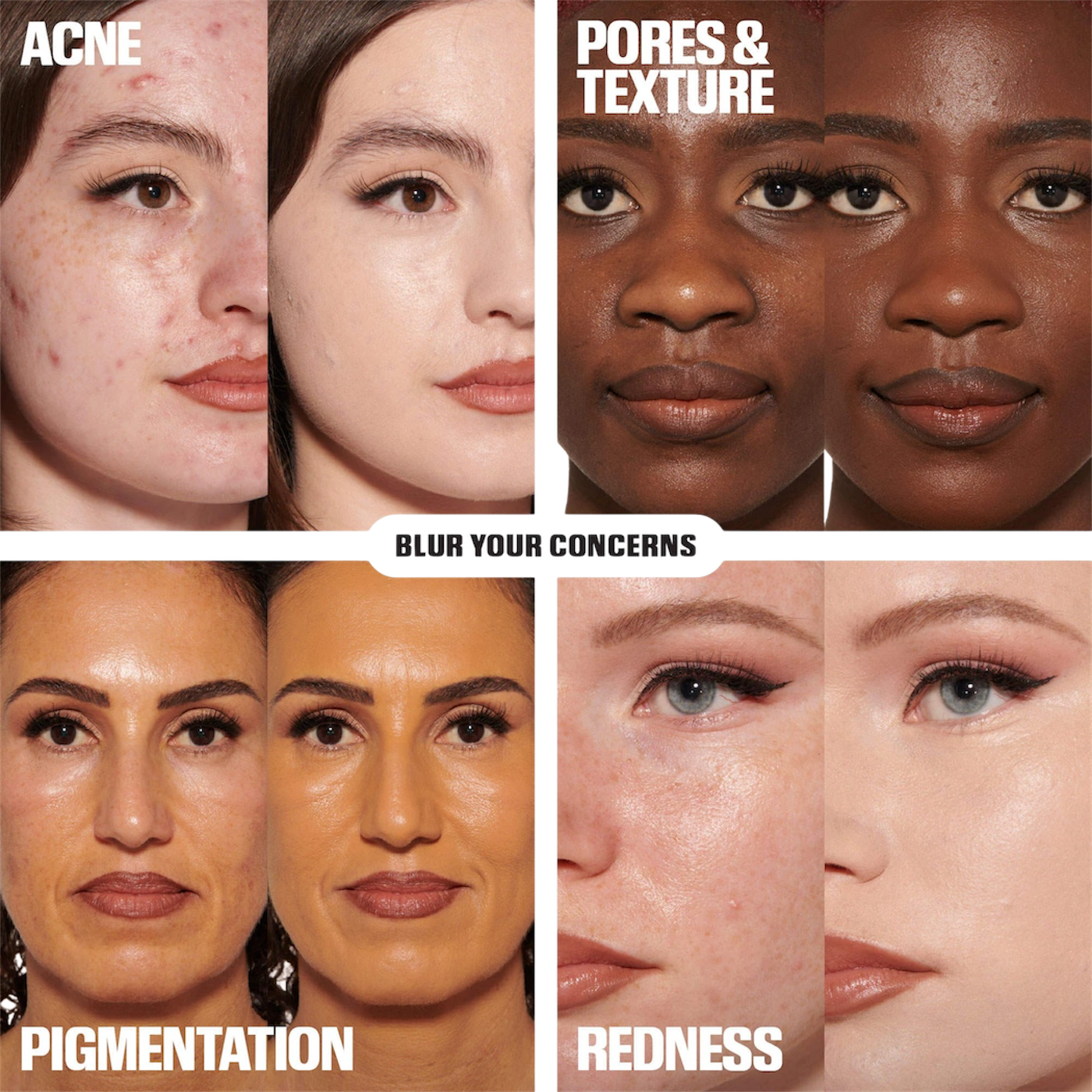 HUDA BEAUTY Easy Blur Natural Airbrush Foundation with Niacinamide