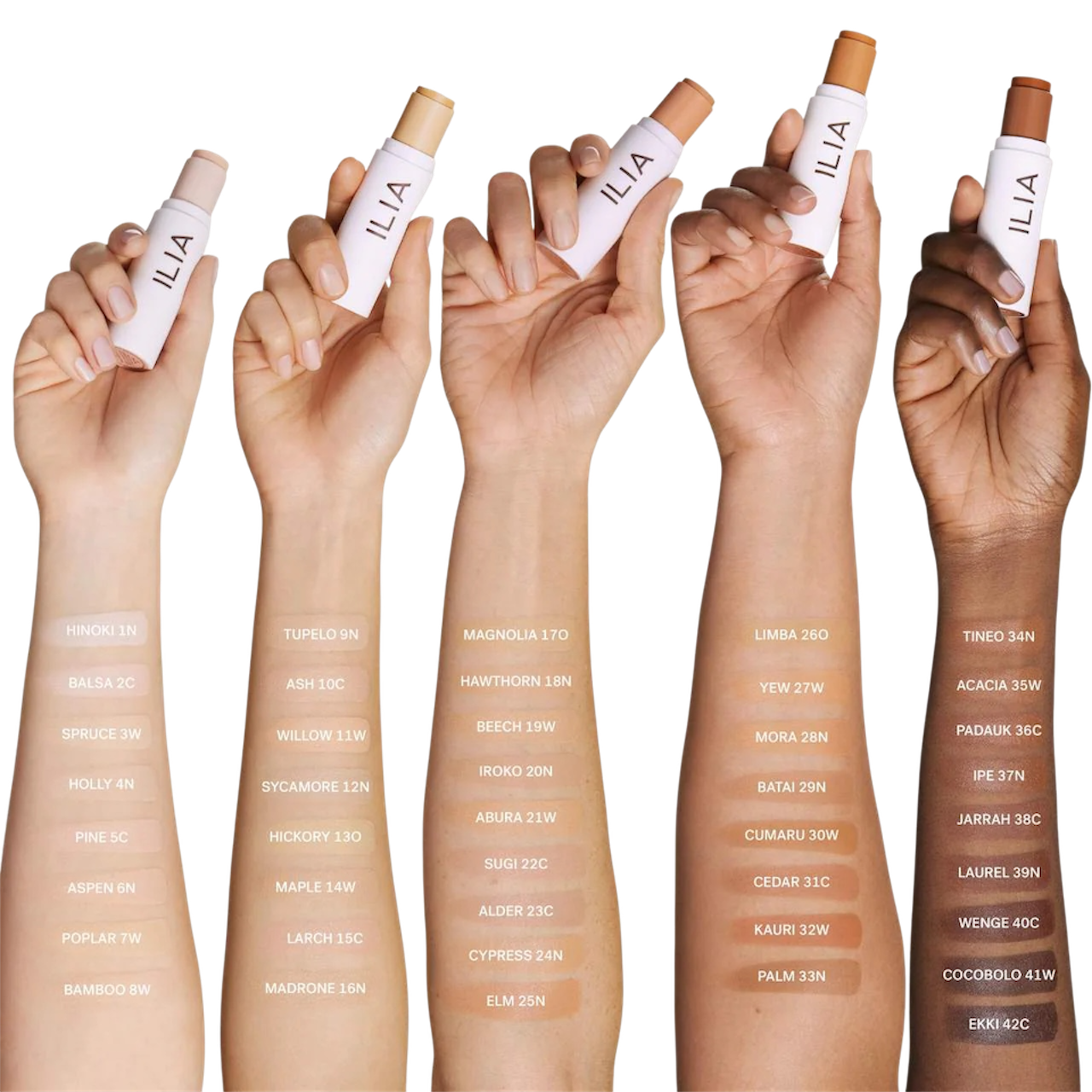 ILIA skin rewind foundation and concealer