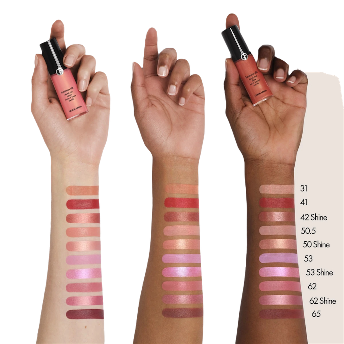 ARMANI BEAUTY Luminous silk cheek tint blush