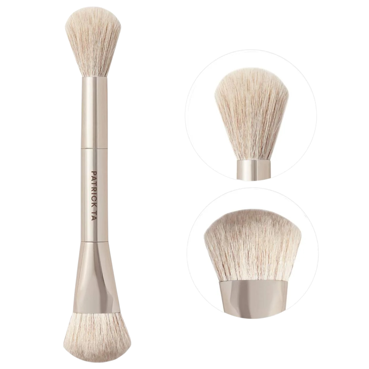 PATRICK TA Dual ended precision blush brush