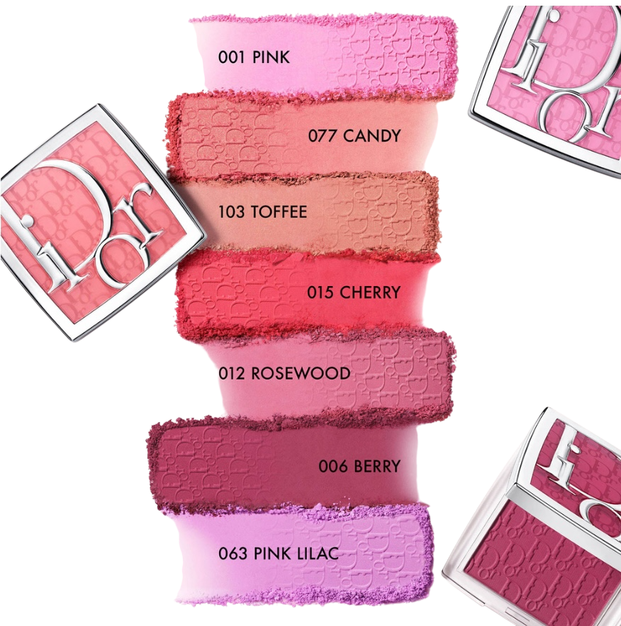 DIOR Backstage rosy glow powder blush with ph activated color