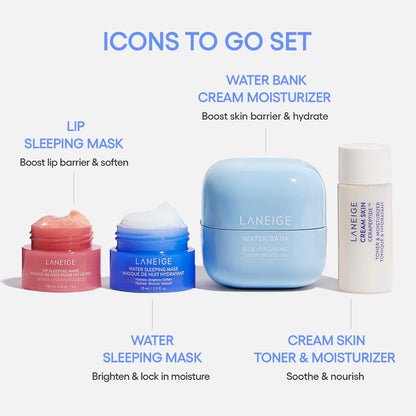 LANEIGE Icons to go set