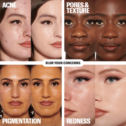 HUDA BEAUTY Easy Blur Natural Airbrush Foundation with Niacinamide