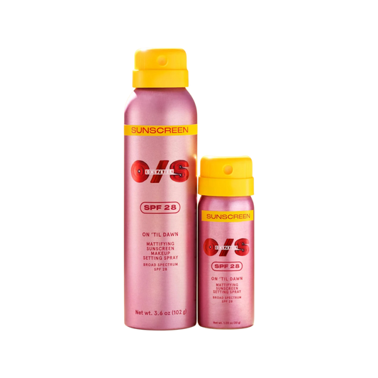 ONE SIZE On 'Til Dawn Mattifying Sunscreen Makeup Setting Spray SPF 28