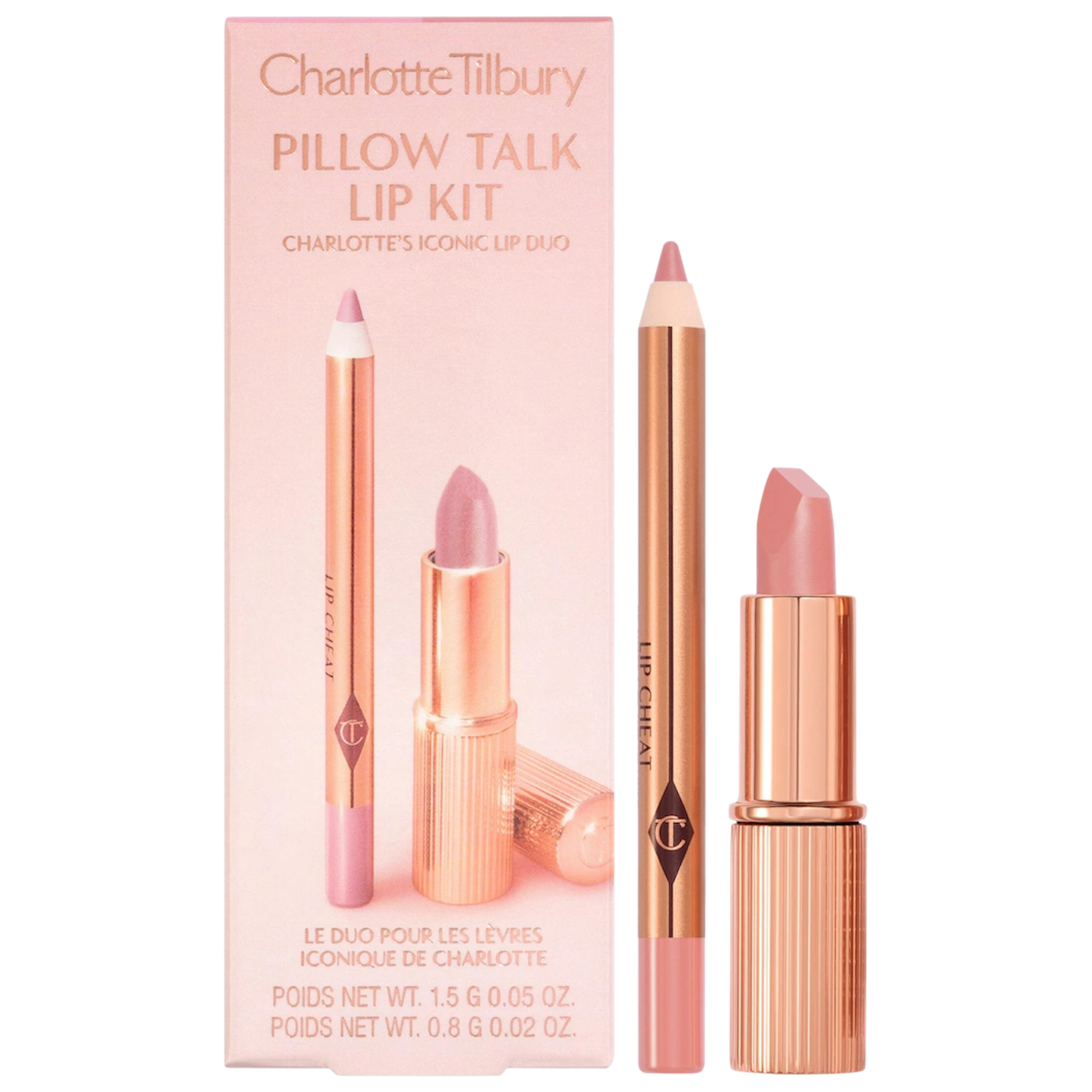 CHARLOTTE TILBURY Mini pillow talk lipliner & lipstick set