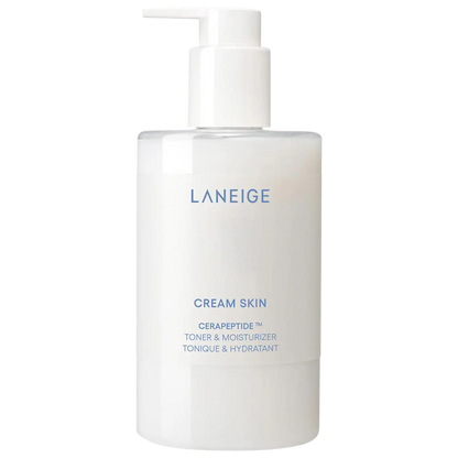 LANEIGE Cream skin toner & moisturizer with ceramides and peptides