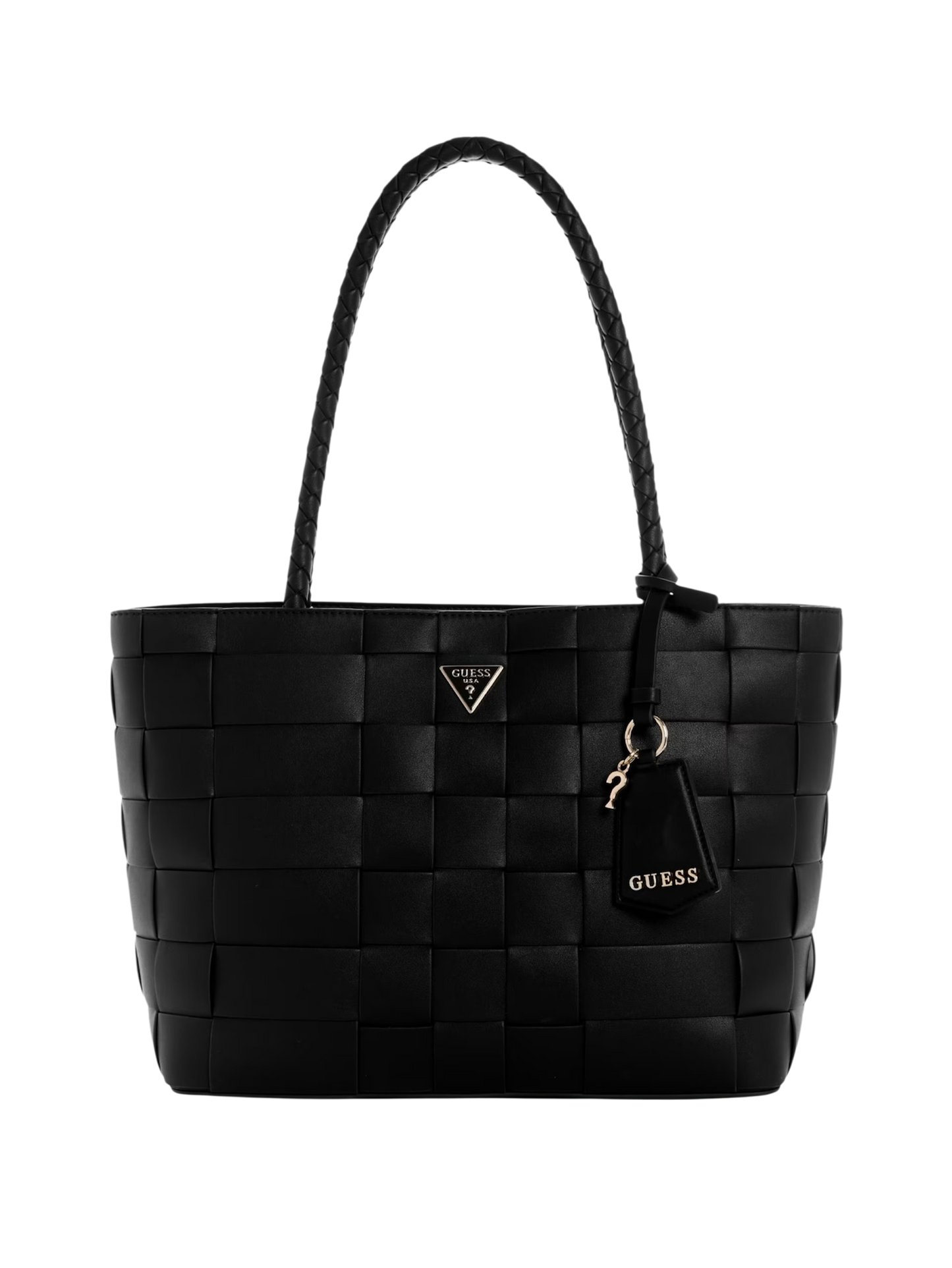 GUESS Maylee Woven Girlfriend Tote