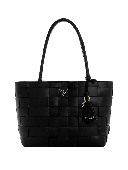 GUESS Maylee Woven Girlfriend Tote