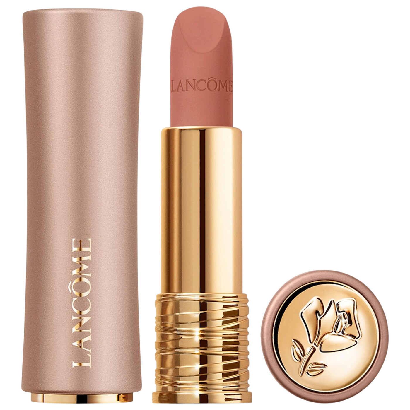 OUTLET LANCÔME L'Absolu Rouge Intimatte Buildable Soft Matte Lipstick (sin caja)