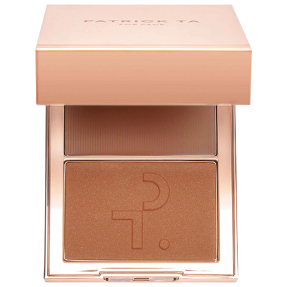 PATRICK TA Major sculpt creme & powder bronzer duo