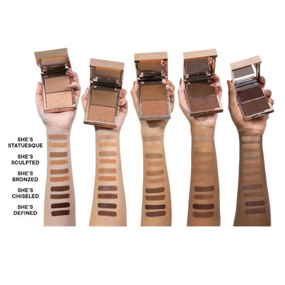 PATRICK TA Major sculpt creme & powder bronzer duo