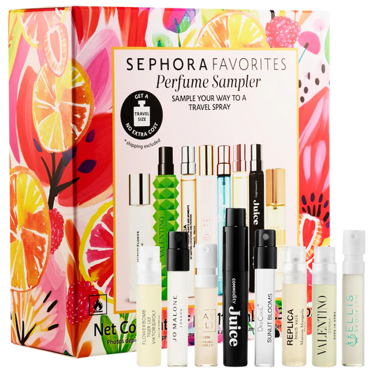 SEPHORA FAVORITES Fruits & flowers travel spray perfume discovery w/ redeemable voucher