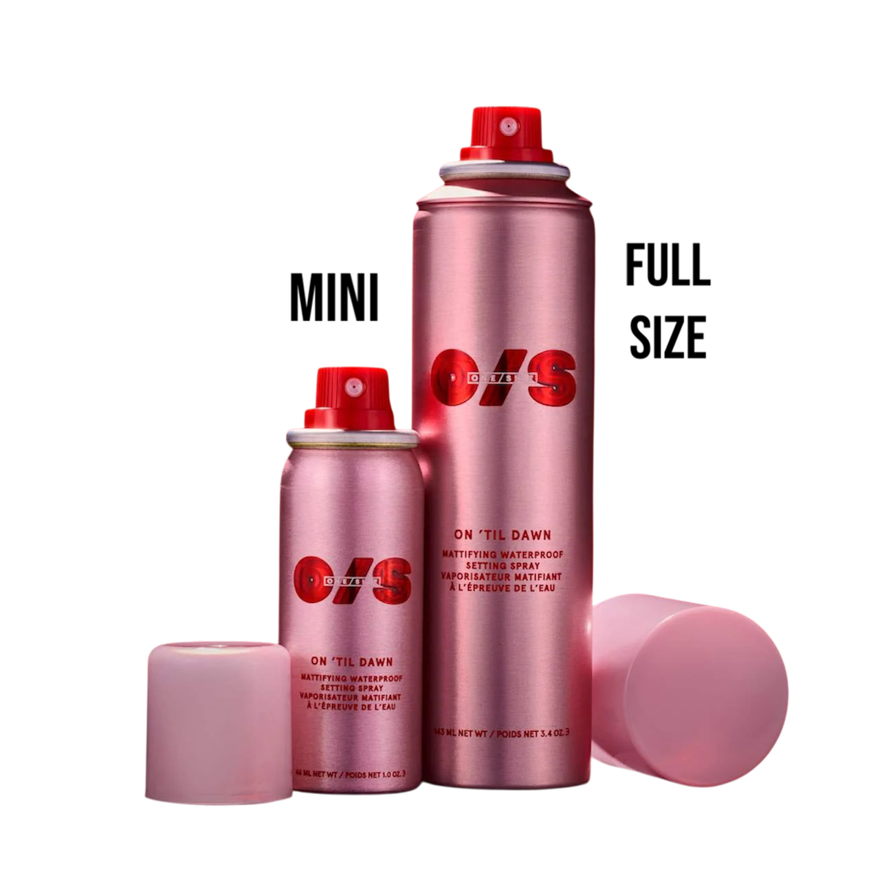 ONE SIZE On ‘til dawn mattifying waterproof setting spray