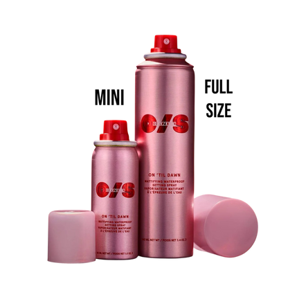 ONE SIZE On ‘til dawn mattifying waterproof setting spray