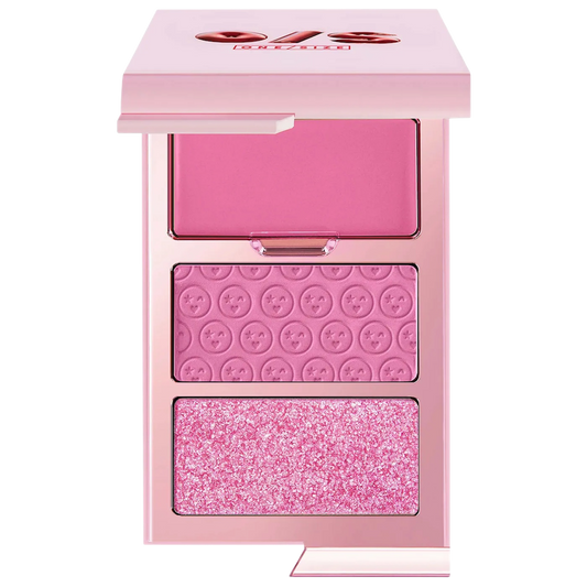 ONE SIZE Cheek clapper 3D  blush trio palette