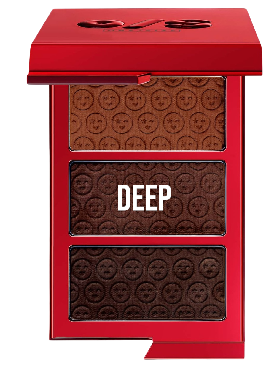 ONE SIZE Made for shade bronze & sculpt trio palette
