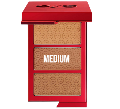 ONE SIZE Made for shade bronze & sculpt trio palette