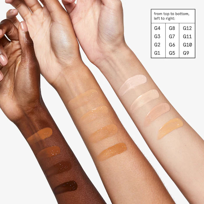 GLOSSIER Perfecting Skin Tint for Dewy Sheer Coverage